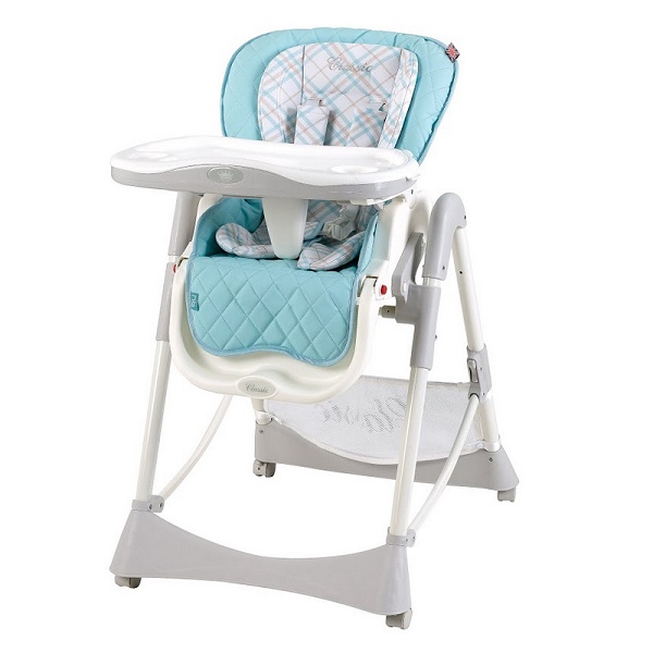 Стульчик для кормления Happy Baby William - blue